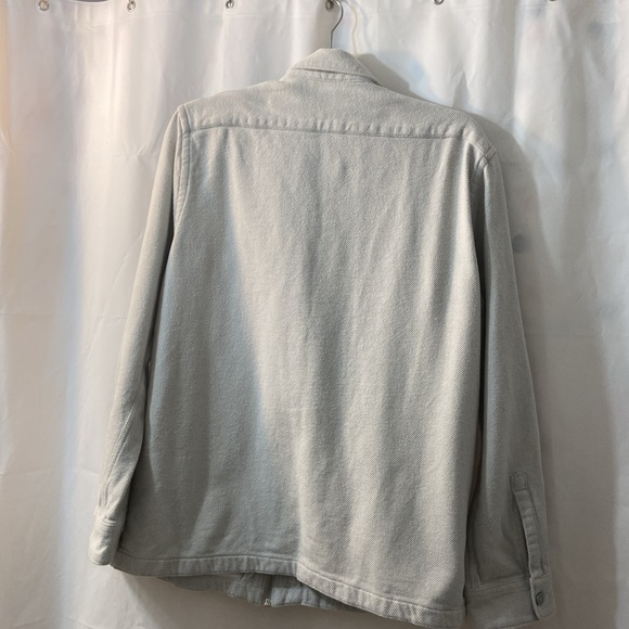 Express Mens Long Sleeve Shirt Jacket Casual Zip up  Size Medium - Picture 8 of 9